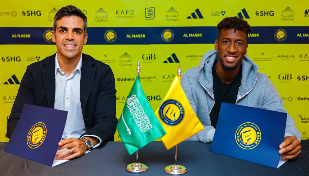 Kingsley Coman ist bei Al-Nassr angekommen