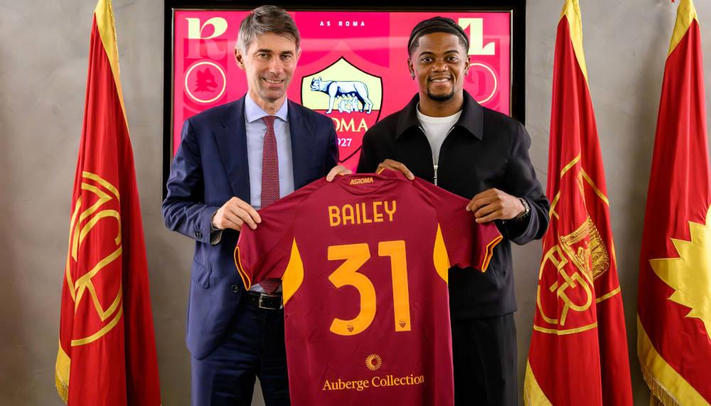 Flügelflitzer Leon Bailey heuert bei der AS Roma an