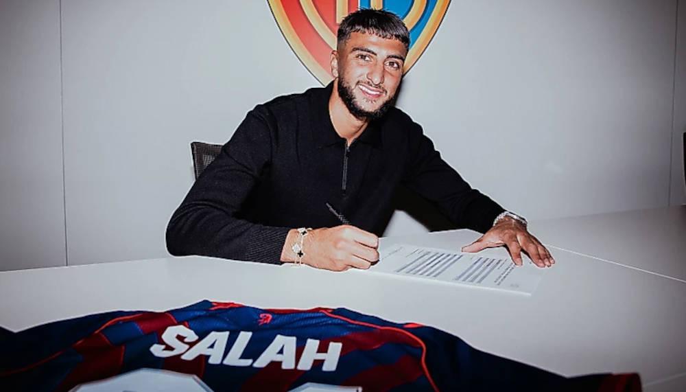 Der FC Basel stellt Neuzugang Ibrahim Salah vor