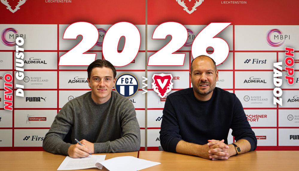 FCZ verlängert mit Nevio Di Giusto und gibt ihn in Challenge League ab