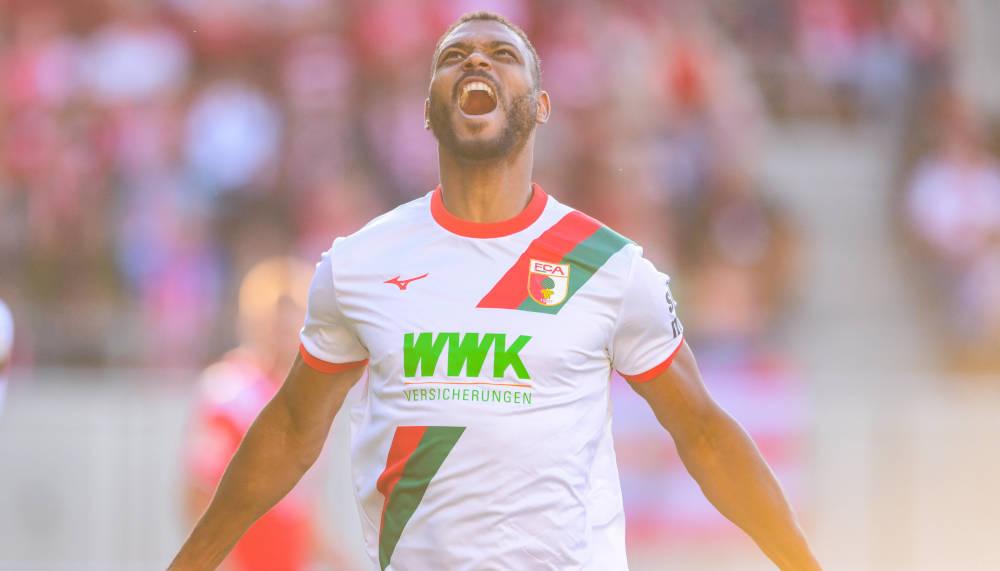 Augsburg-Stürmer Steve Mounié doch noch vor dem Absprung