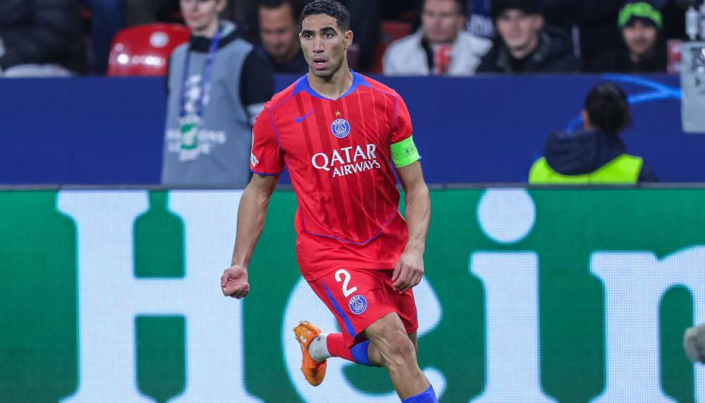 PSG-Coach Luis Enrique adelt seinen Rechtsverteidiger Hakimi