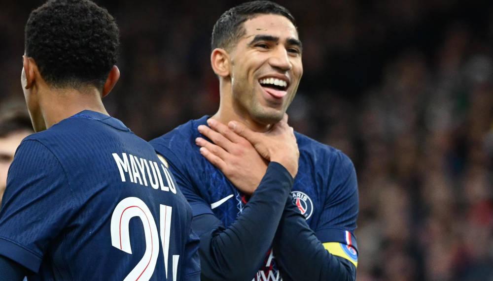 PSG fährt eine Kampagne für Achraf Hakimi