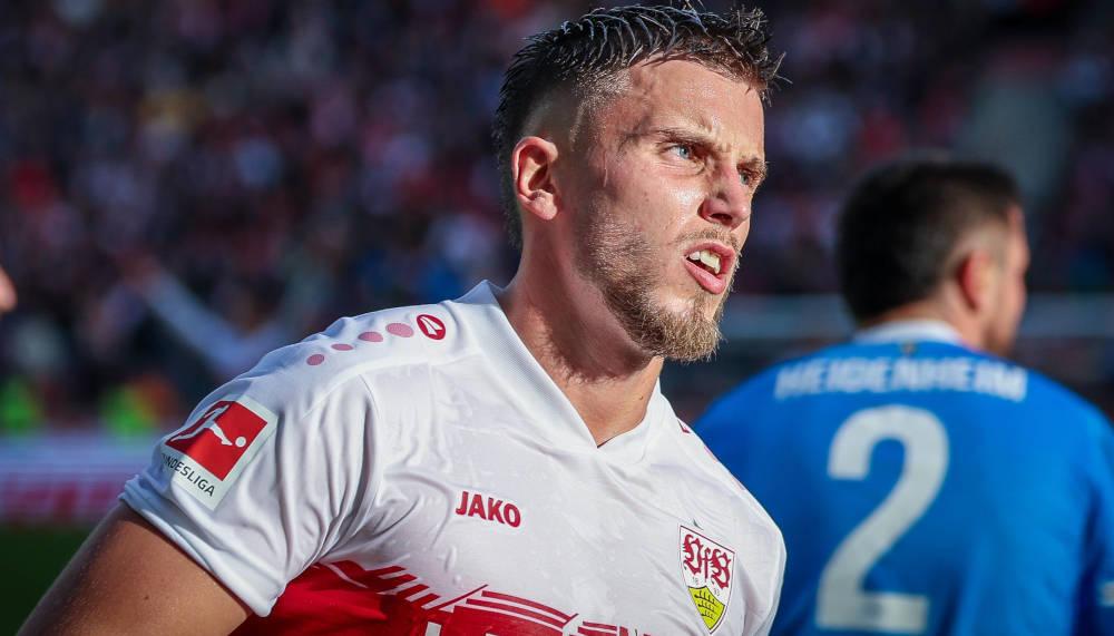Bitter: Stuttgart-Stürmer Ermedin Demirovic fällt wochenlang aus