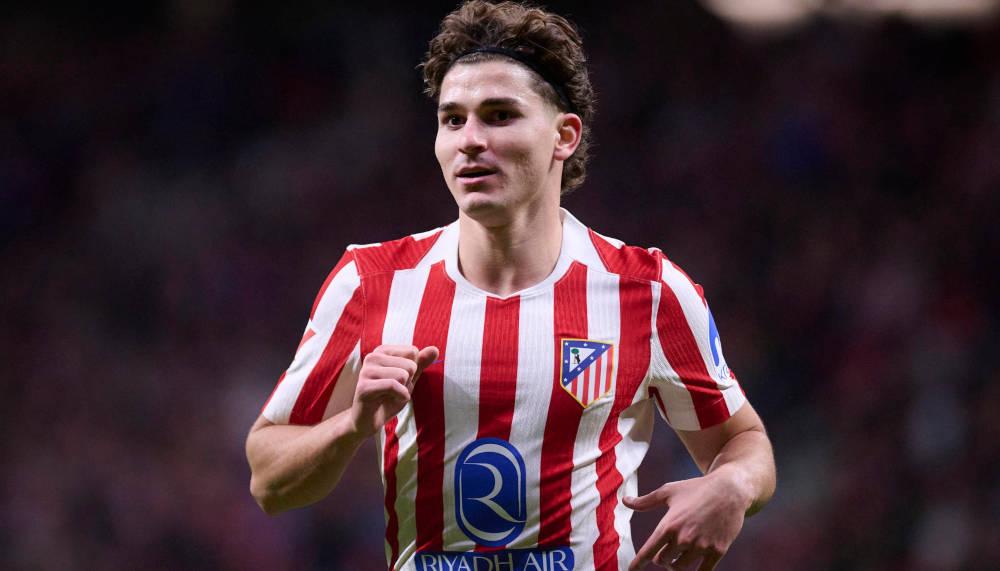 Atlético-Torjäger Julian Alvarez ist offen für einen Mega-Wechsel