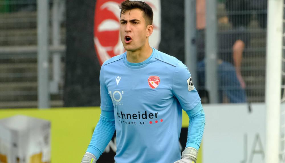 Schwere Knieverletzung: Thun-Goalie Nino Ziswiler fällt monatelang aus