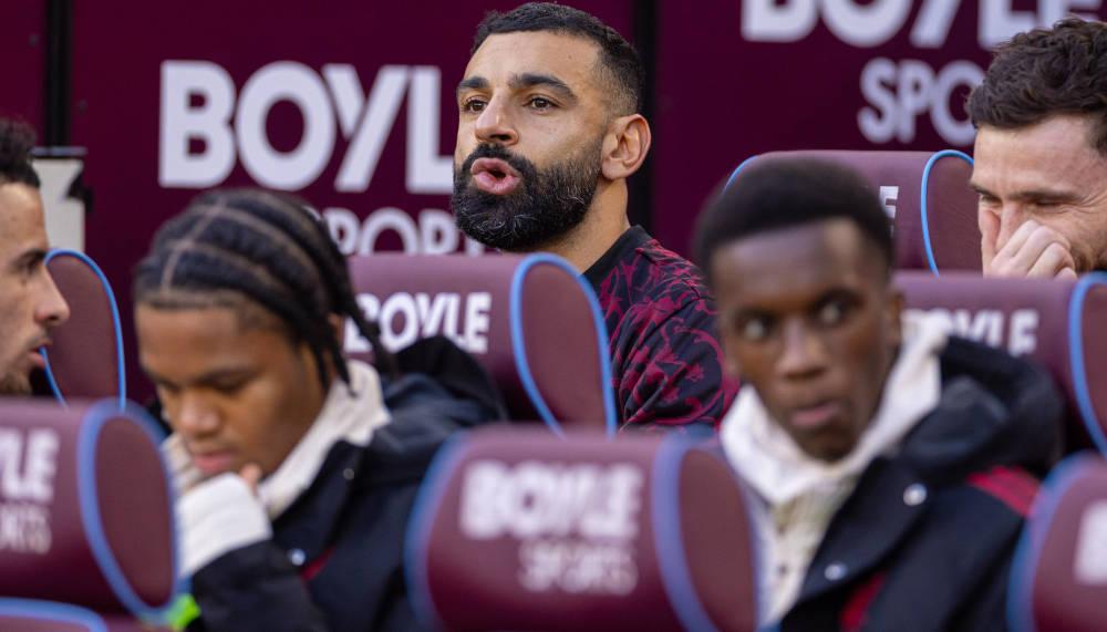 Mohamed Salah muss zum 2. Mal in Folge auf die Ersatzbank