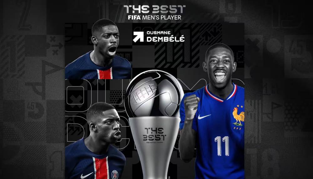 Ousmane Dembélé räumt auch bei den FIFA-Awards ab