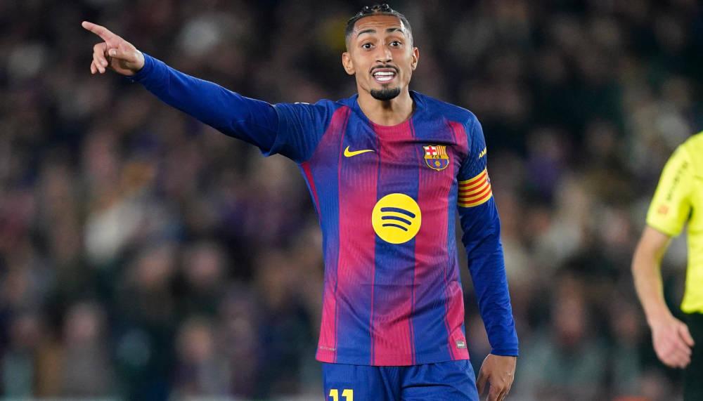 Raphinha hat über seine Zukunft bei Barça entschieden