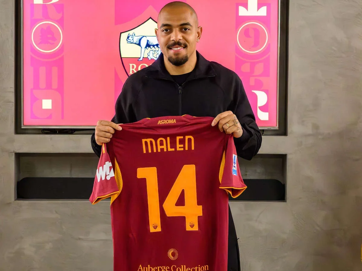 Perfekt: Die AS Roma stellt Donyell Malen als Neuzugang vor