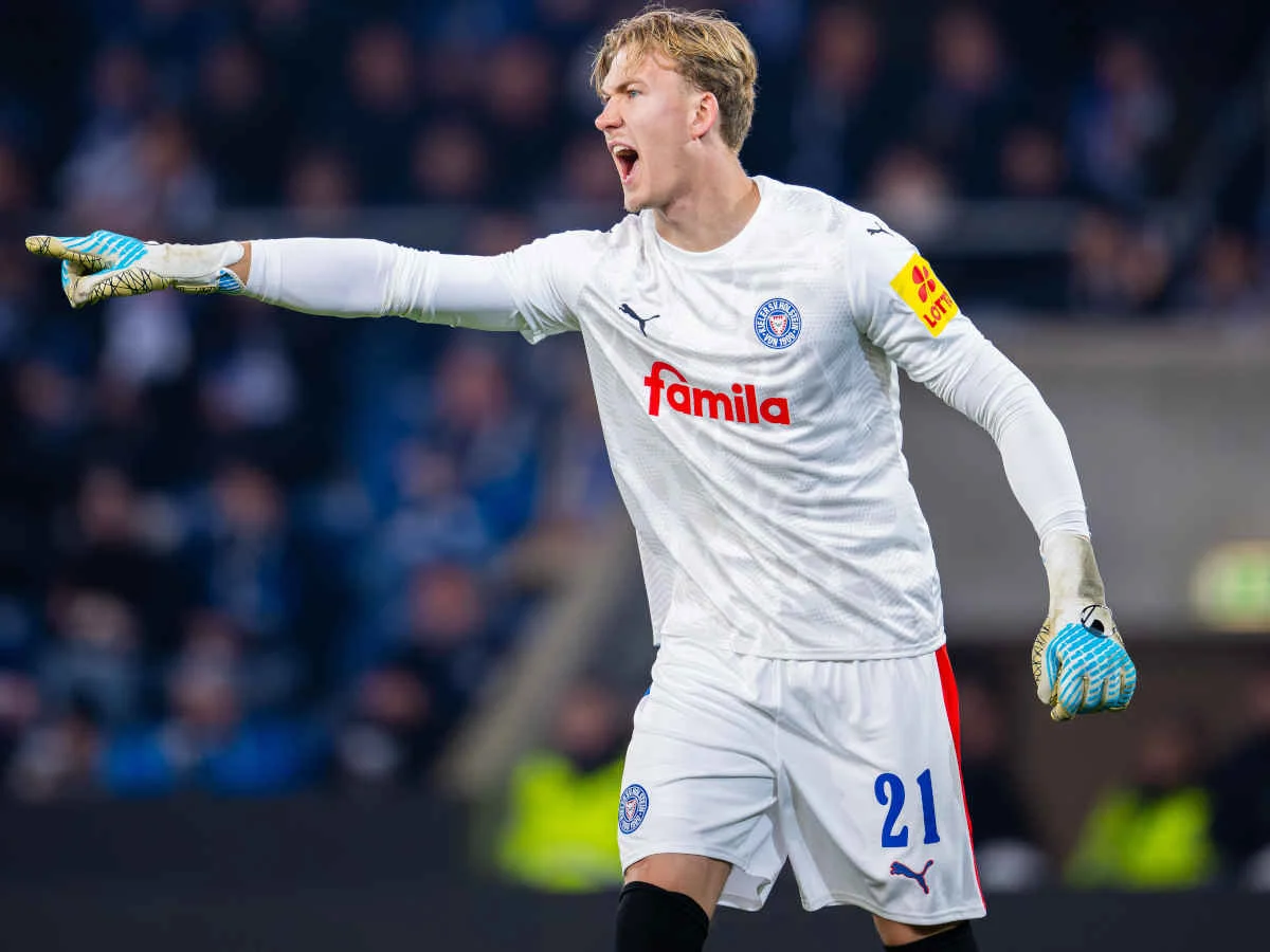 Deutscher Torhüter Jonas Krumrey weckt das Interesse des FC Basel