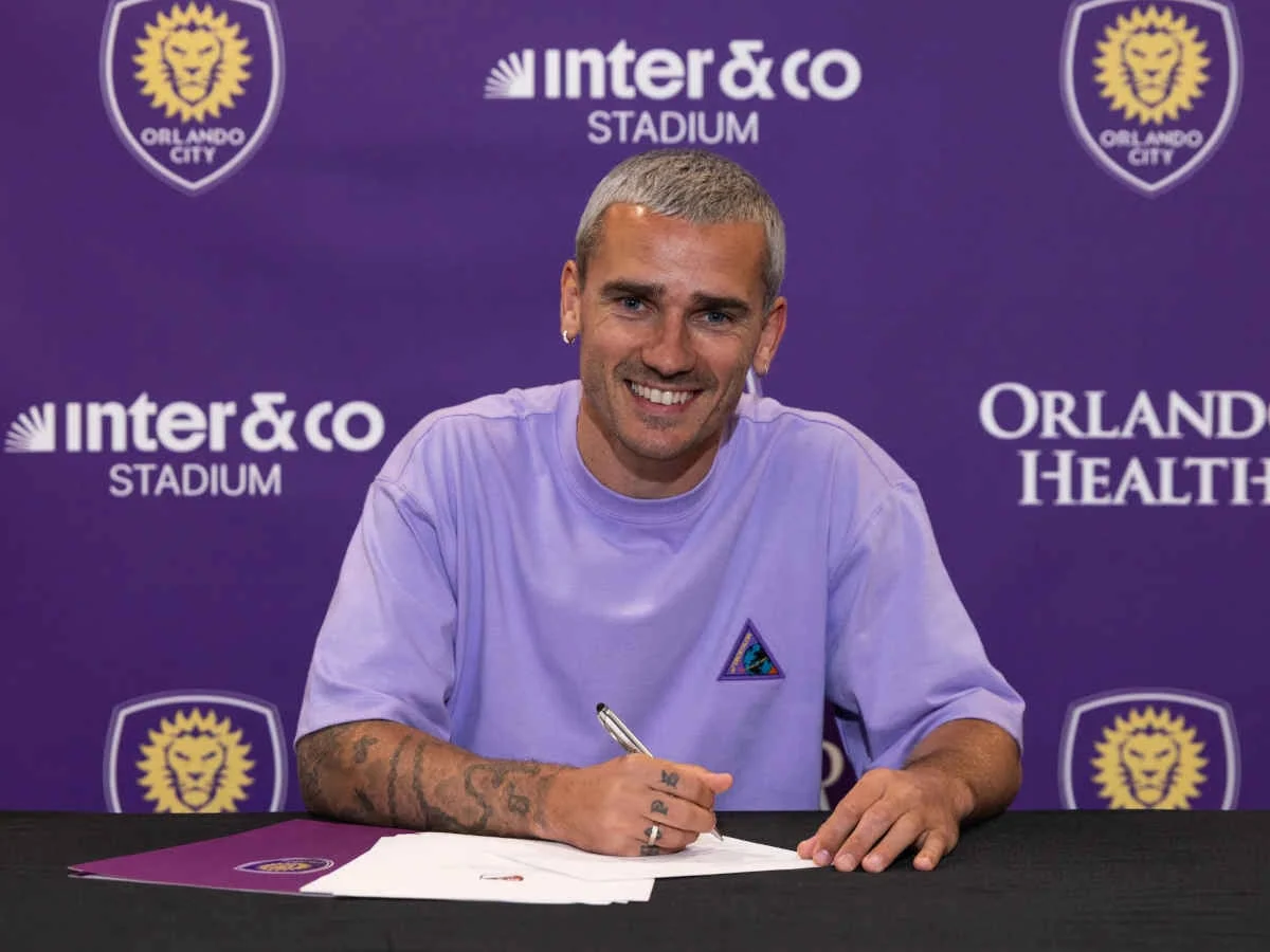 Antoine Griezmann hat seinen Vertrag bei Orlando City unterschrieben