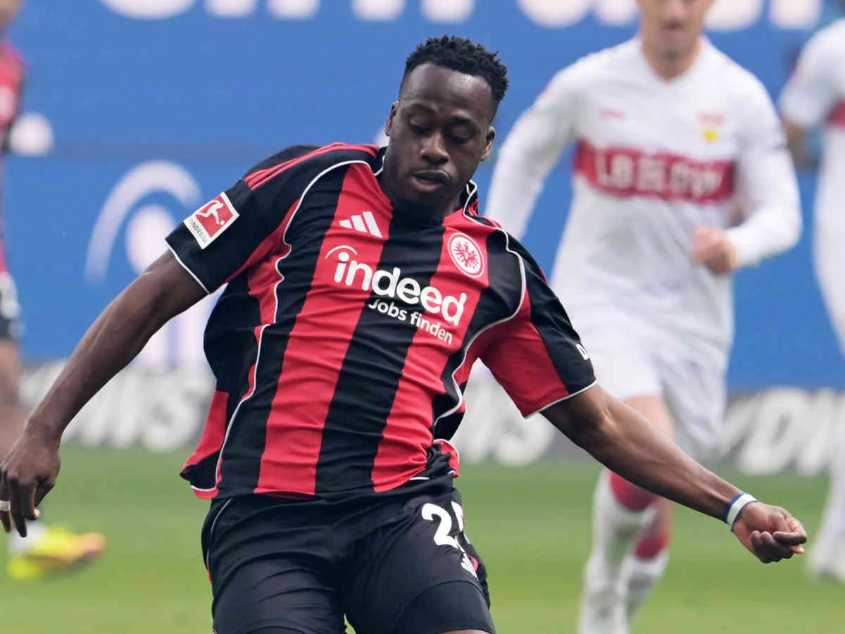 Eintracht Frankfurt kämpft um den Verbleib von Arnaud Kalimuendo