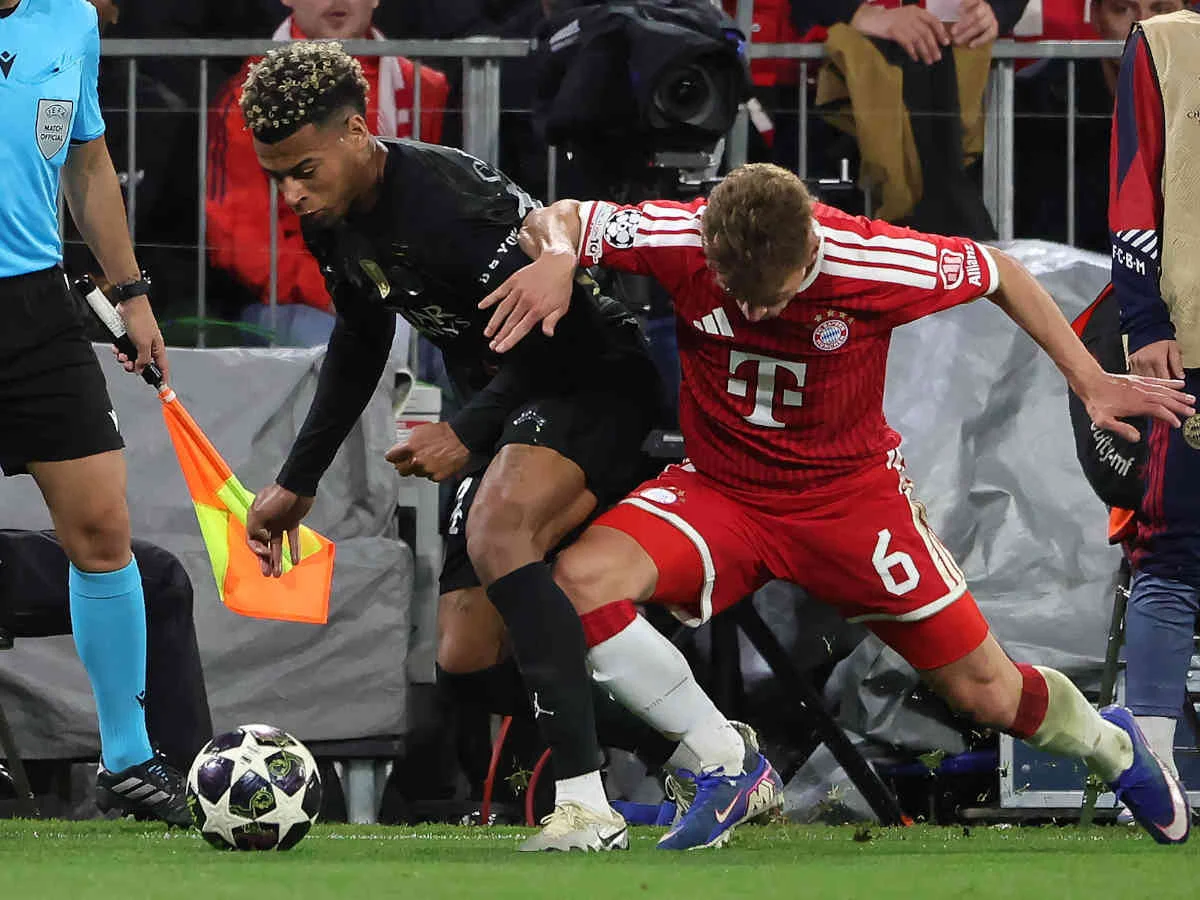 Wie Desiré Doué sowohl Kimmich als auch Luis Diaz total vernascht