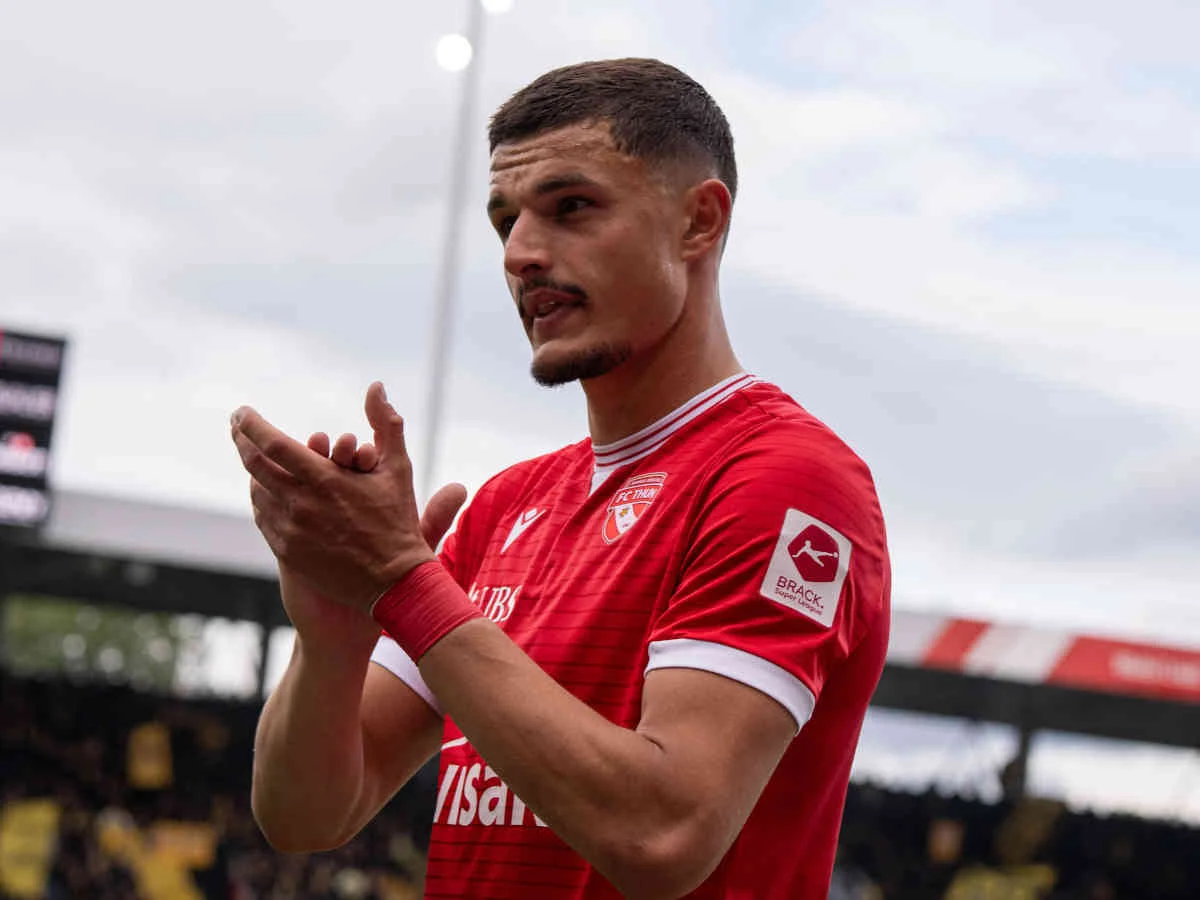Der FC Thun einigt sich mit Griechen über Verkauf von Elmin Rastoder