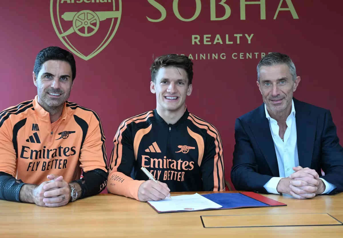 Arsenal bestätigt Neuzugang Christos Tzolis, der zum Rekordtransfer wird