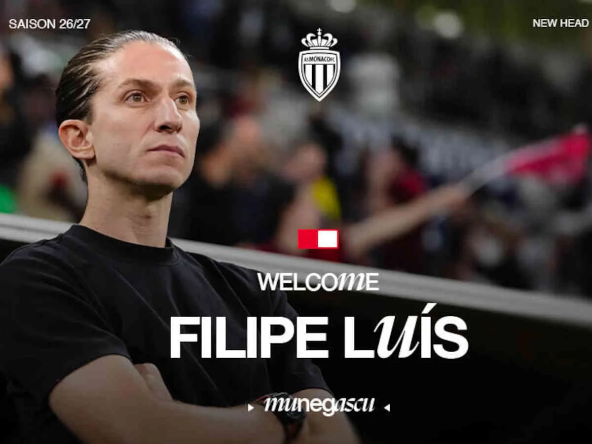 Monaco verpflichtet Filipe Luis als neuen Trainer