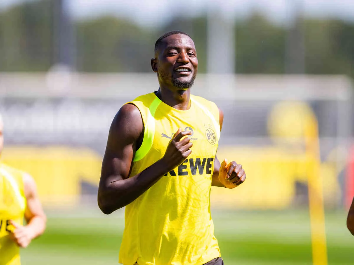 Serhou Guirassy muss das Training beim BVB abbrechen